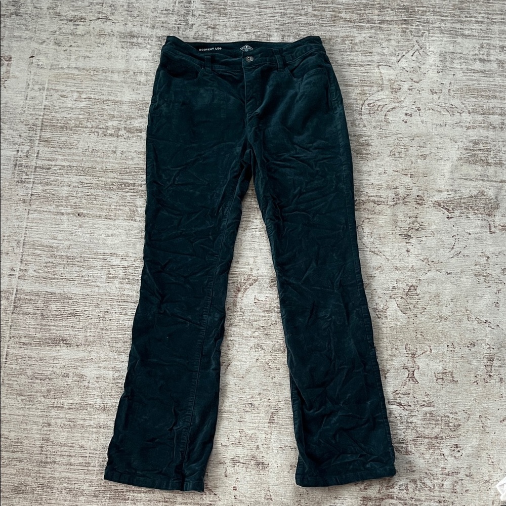 St. John's Bay Forest Green Bootcut Corduroy Pants